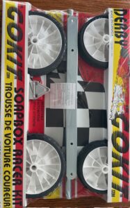 Soap box wheel and steering sets