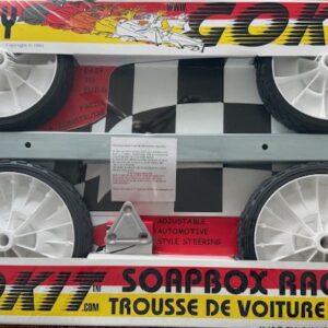 Soap box wheel and steering sets